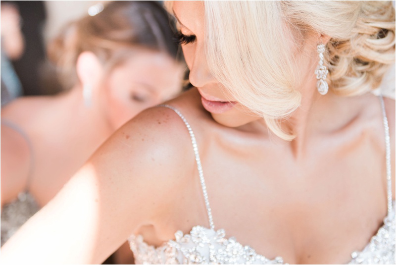 bride touching up